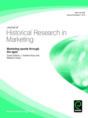 cover image of Journal of Historical Research in Marketing, Volume 4, Issue 4